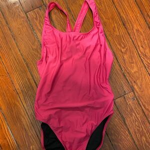 Dolfin Swimsuit 1 piece Pink & Black Competition
